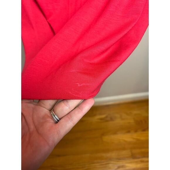 Diane Von Furstenberg Pink Parker Dress Sz. L - Picture 5 of 5